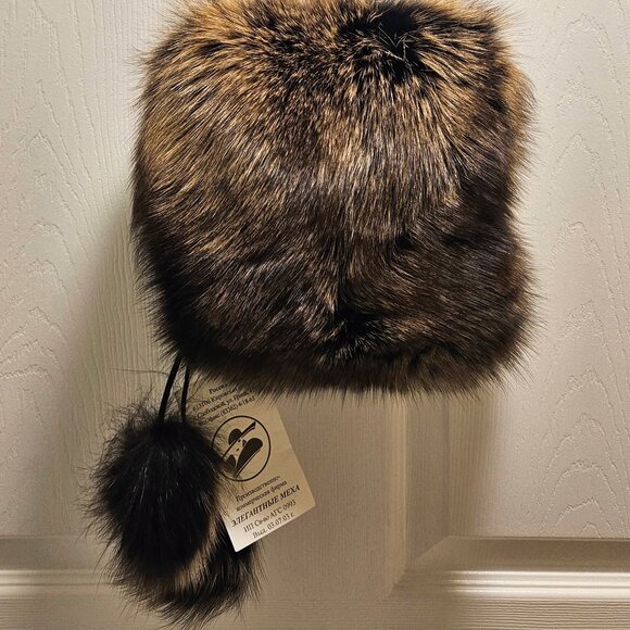 Vintage Genuine Fox Fur Hand Warmer Muff - Picture 3 of 6